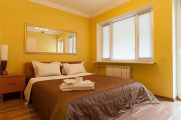 Комфортабельные апартаменты с 1 спальней и кухней в  Partner Guest House